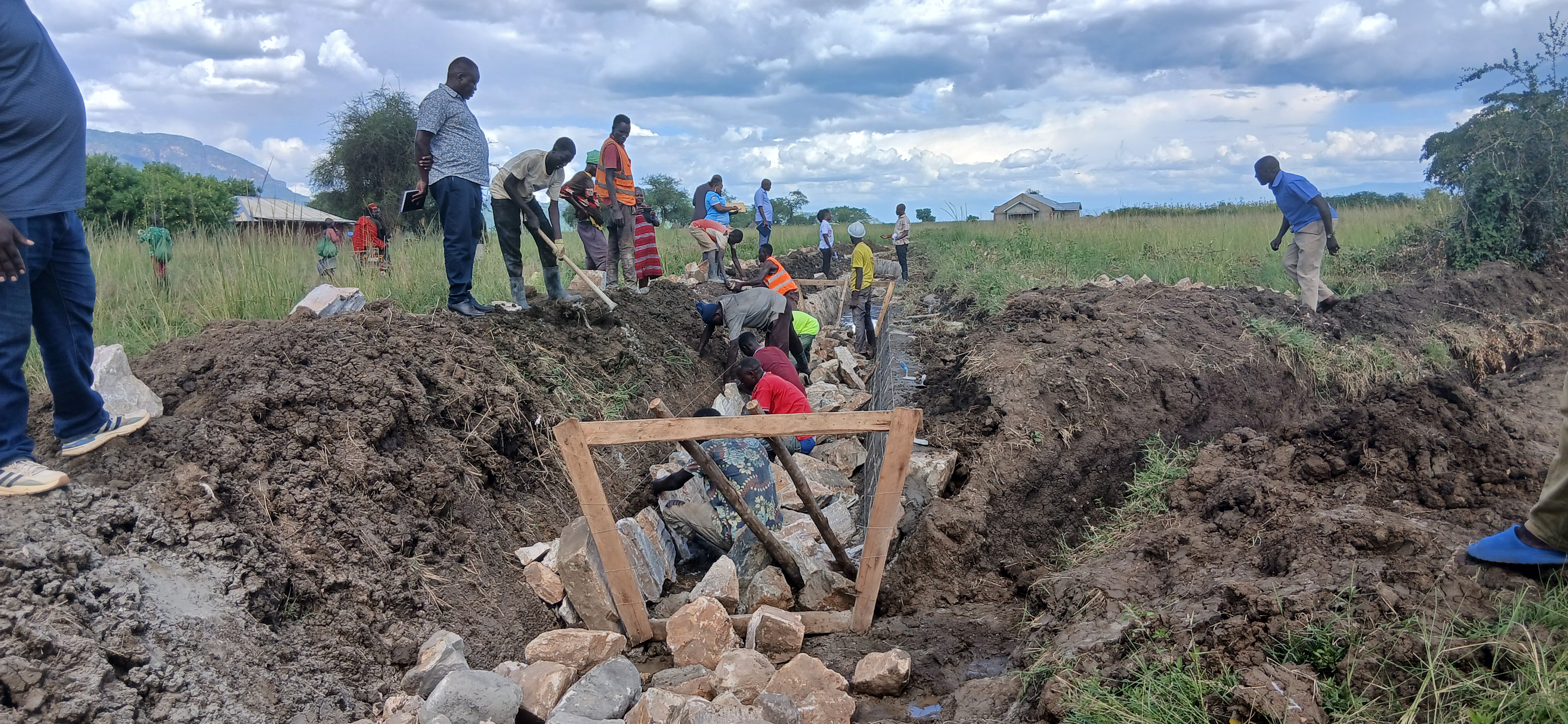 Nakapiripirit Launches Drainage Works To Curb Flooding At Lomorimoir Primary School Under The Local Climate Adaptive Living Facility (Local) Project 