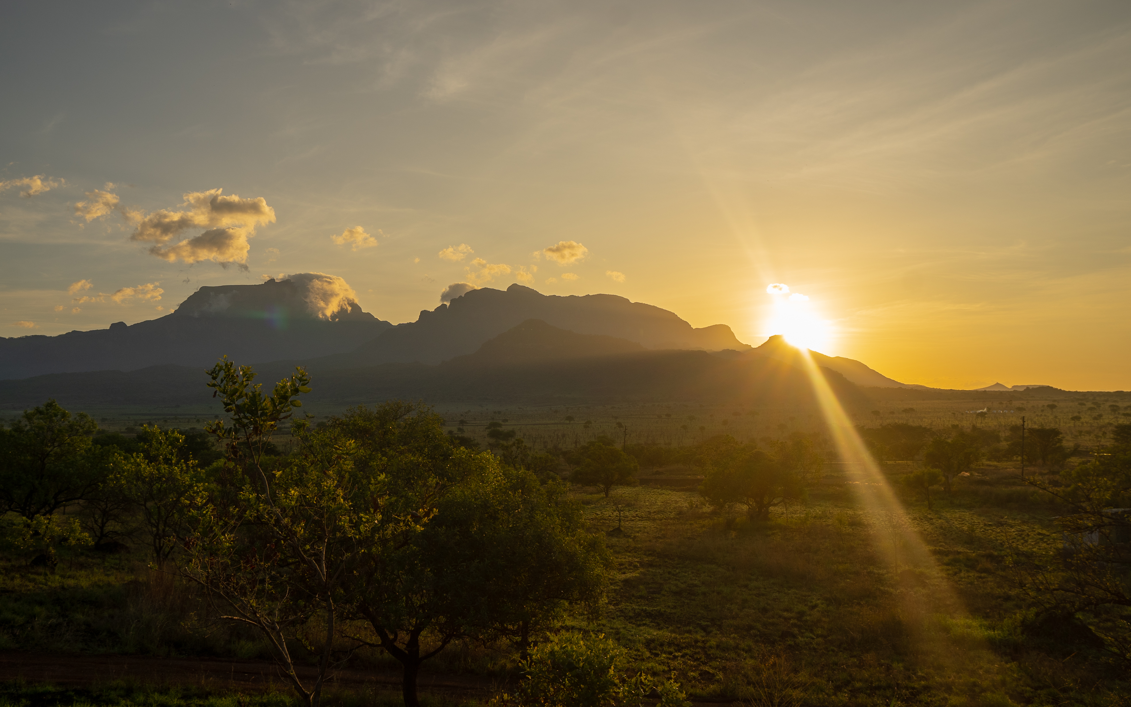 mount Kadam Sunrise