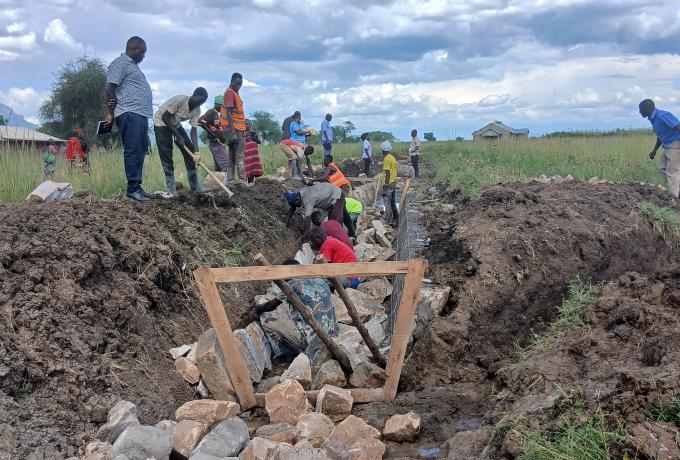 Nakapiripirit Launches Drainage Works To Curb Flooding At Lomorimoir Primary School Under The Local Climate Adaptive Living Facility (Local) Project 